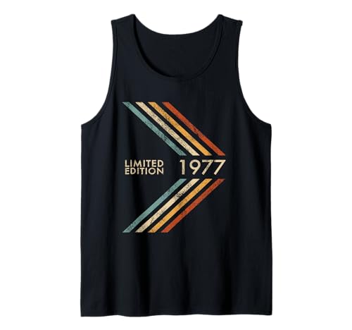 Geburtstag 1977 Limited Edition Herren Damen Vintage Style Tank Top von 1977 Limited Edition Sport Vintage Style Birthday