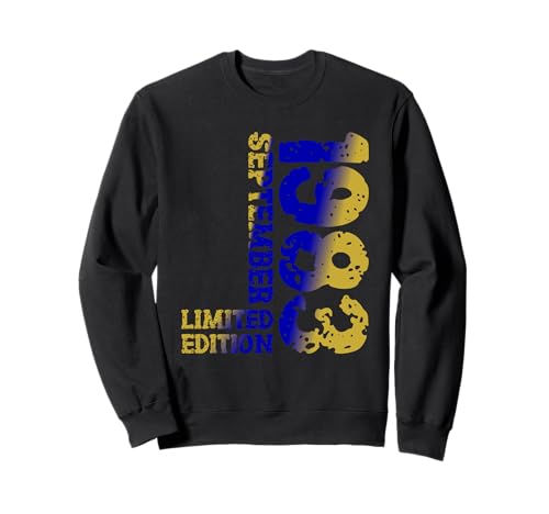 42. Geburtstag Frauen Männer Limited Edition September 1983 Sweatshirt von 1983 Geburtstag Damen Herren Geburtstagsgeschenk