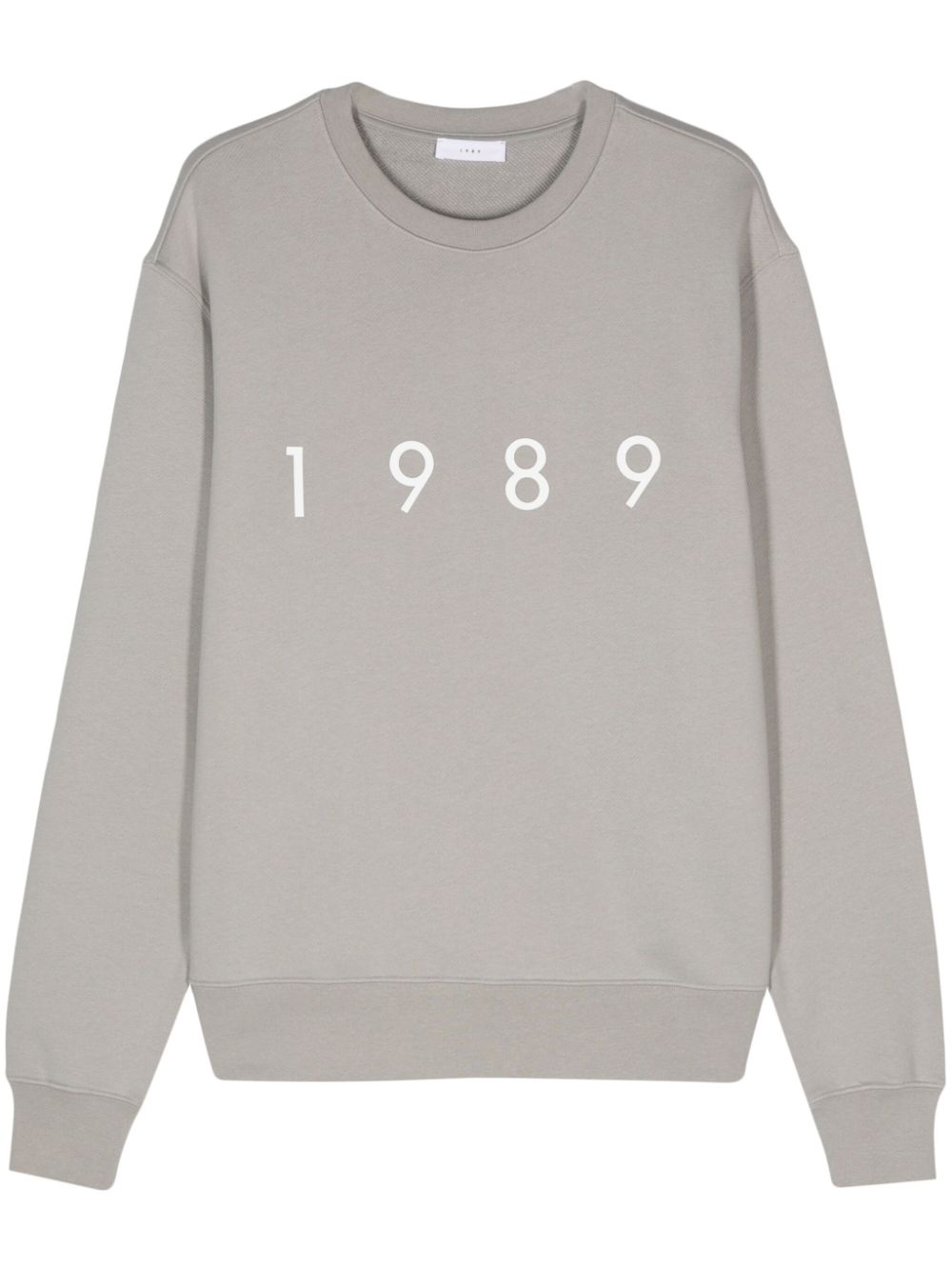 1989 STUDIO Sweatshirt mit Logo-Print - Grau von 1989 STUDIO