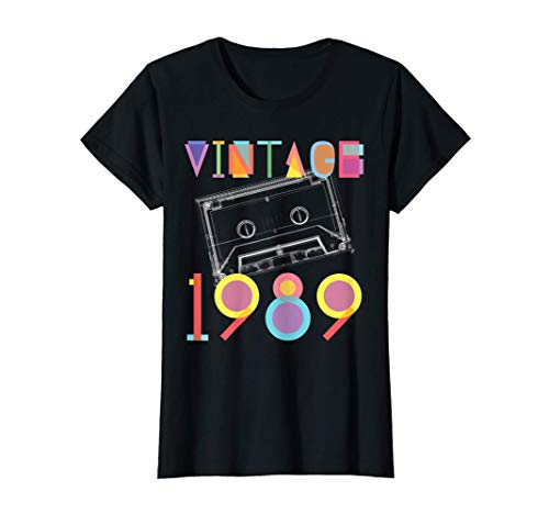 Damen 1989 birthday gifts T-Shirt von 1989 vintage