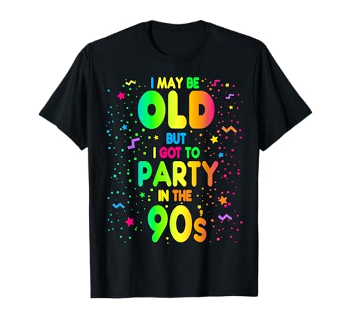 90er-Jahre-Design für Damen, Rave-Outfit und 1990er-Jahre-Kostüm T-Shirt von 1990s Tee For Festivals & 90s Fancy Dress Women