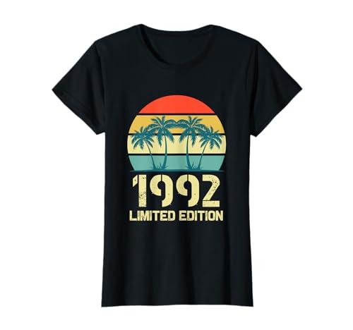 Vintage 1992 Geburtstag Shirts für Frauen Lustige 1992 T-Shirt von 1992 Geschenk Vintage 1992 Geburtstagsgeschenke