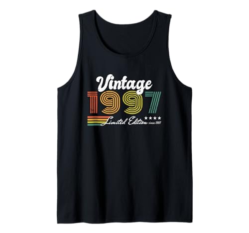Herren Geburtstag Vintage 1997 Limited Edition - 1997 Tank Top Herren Geburtstag Vintage 1997 Limited Edition - 1997 Tank Top von 1997 Birthday - Vintage 1997 Present