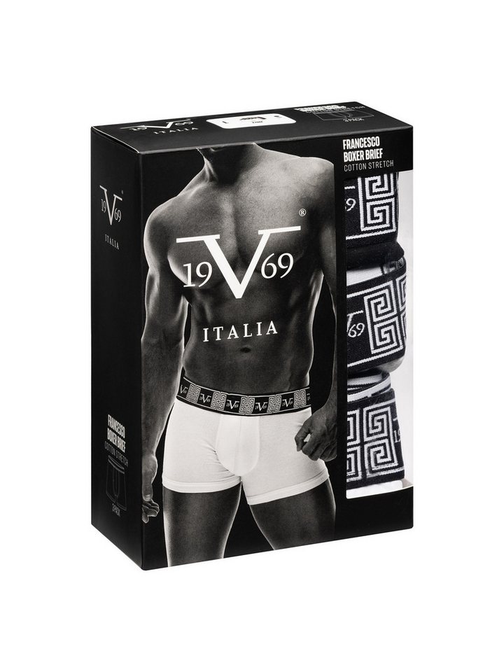 19V69 ITALIA Boxershorts Francesco 3er Pack (3er-Pack) von 19V69 ITALIA