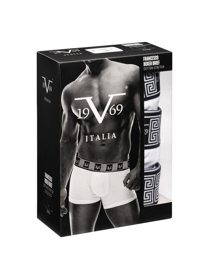 19V69 ITALIA Boxershorts Francesco 3er Pack (3er-Pack) von 19V69 ITALIA