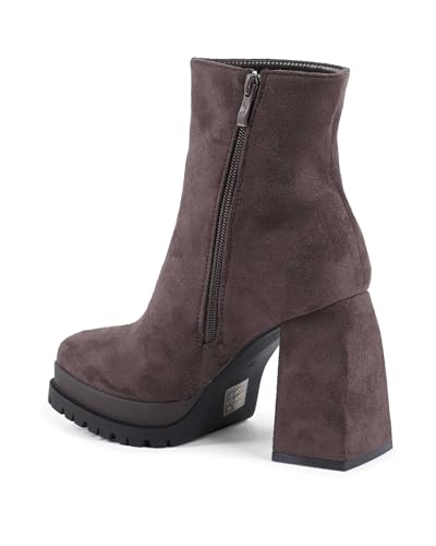 19V69 ITALIA Damen Ankle Boot Brown X712 Braun Stiefelette, Marrone, 39 EU von 19V69 ITALIA