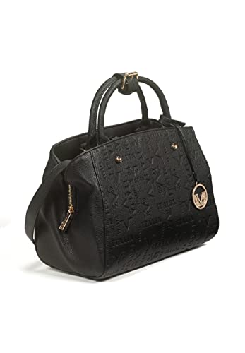 19V69 ITALIA Damen Handtasche Raquel Gold Women Handbag, Schwarz von 19V69 ITALIA