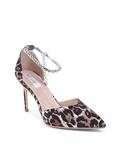 19V69 ITALIA Damen Womens Chanel Pump Black Hl032 Schwarz Pumps, Leopard, 37 EU von 19V69 ITALIA