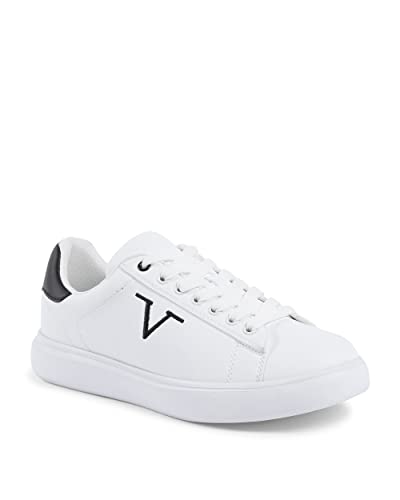 19V69 ITALIA Damen Sneaker Multicolor SNK 004 W White Black Oxford-Schuh, Weiß Schwarz, 35 EU von 19V69 ITALIA