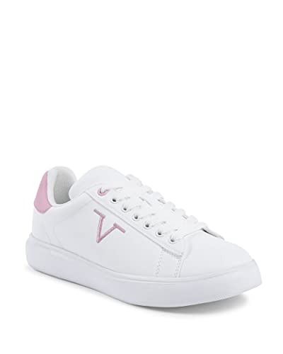 19V69 ITALIA Damen Womens Sneaker Multicolor SNK 004W White Pink Oxford-Schuh, 36 EU von 19V69 ITALIA