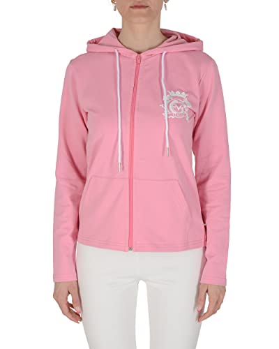 19V69 ITALIA Eleana Hoodie, Kapuzenpullover Damen, Rosa, XL von 19V69 ITALIA