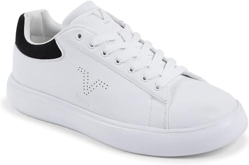 19V69 ITALIA Herren Sneaker Multicolor SNK 004 M White Black Oxford-Schuh, 39 EU von 19V69 ITALIA