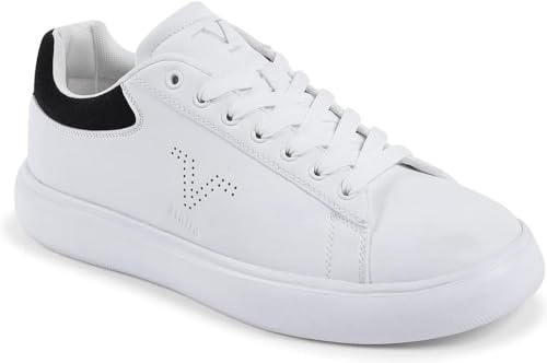 19V69 ITALIA Herren Sneaker Multicolor SNK 004 M White Black Oxford-Schuh, 41 EU von 19V69 ITALIA