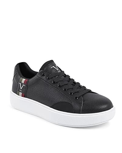 19V69 ITALIA Herren Sneaker SNK 001 M Black Oxford-Schuh, Nero, 42 EU von 19V69 ITALIA