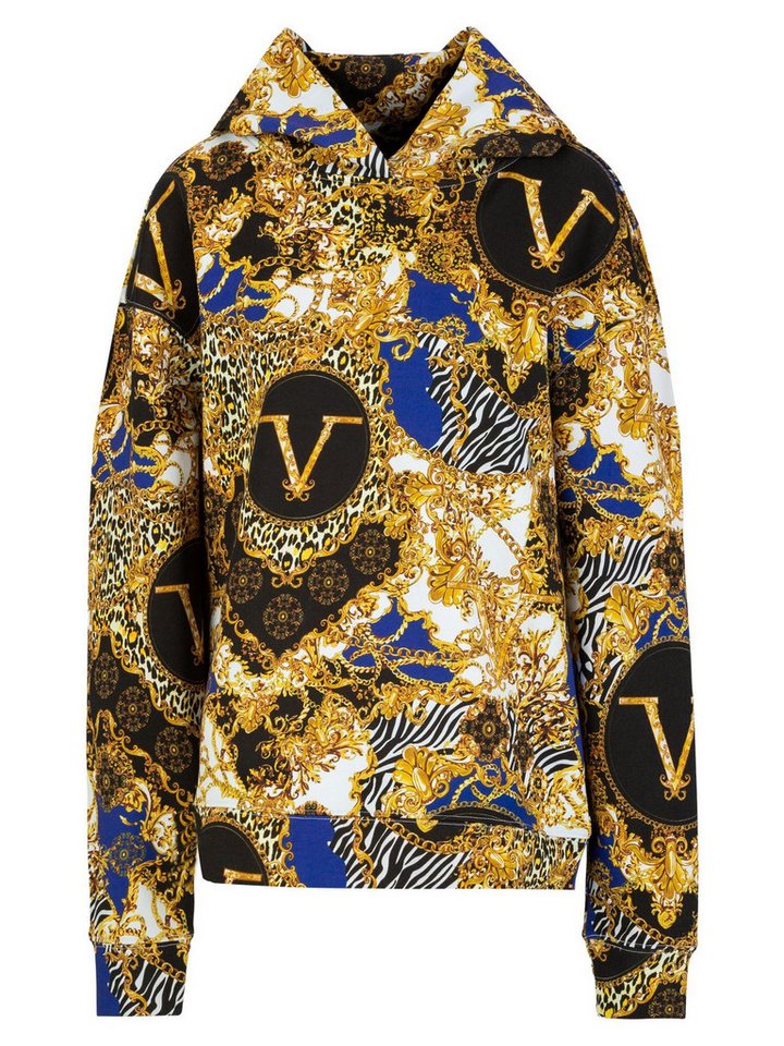 19V69 ITALIA Hoodie BURNER GOLD AOP von 19V69 ITALIA