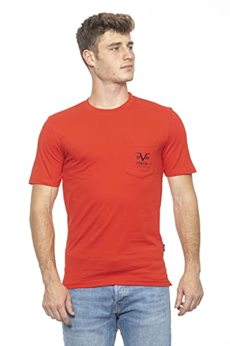 19V69 ITALIA Ivan, T-Shirt Herren, Rot, L von 19V69 ITALIA