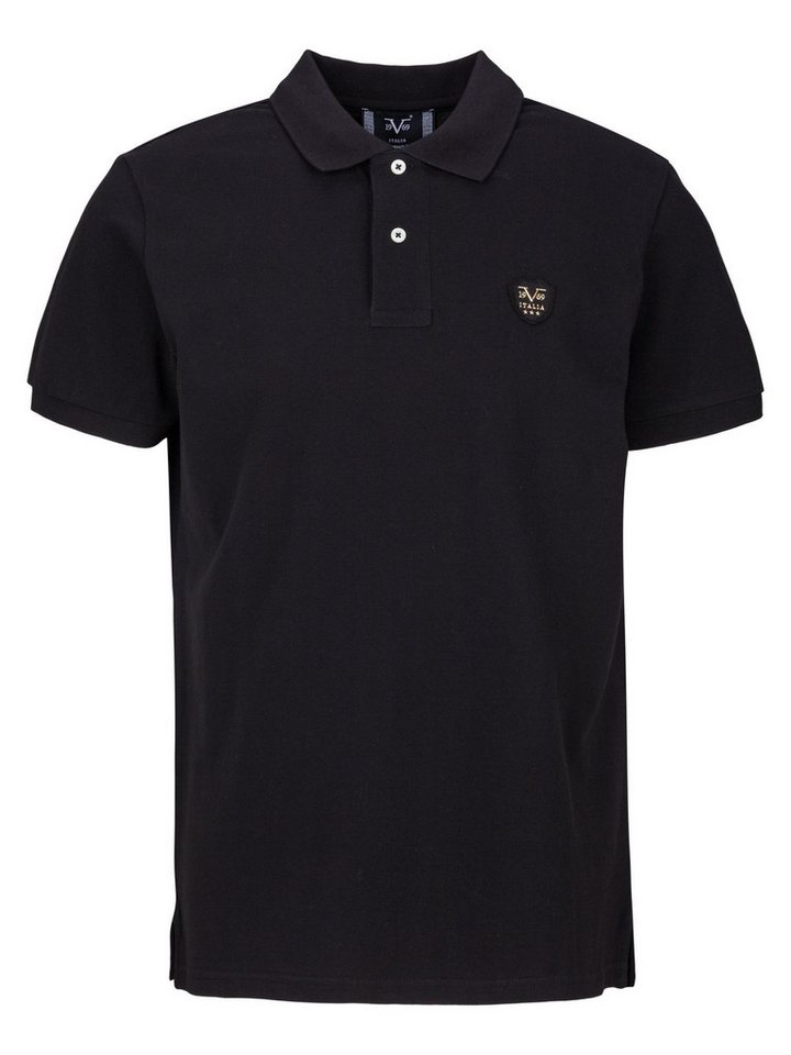 19V69 ITALIA Poloshirt EMILIO LOGO PATCH von 19V69 ITALIA