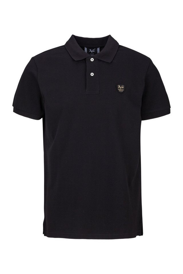 19V69 ITALIA Poloshirt EMILIO LOGO PATCH von 19V69 ITALIA