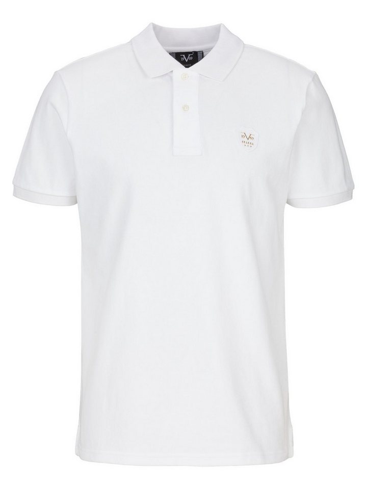 19V69 ITALIA Poloshirt EMILIO LOGO PATCH von 19V69 ITALIA