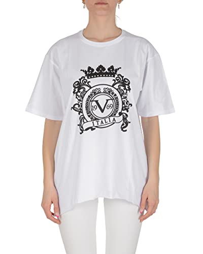 19V69 ITALIA Smile, T-Shirt Damen, Weiß, XXL von 19V69 ITALIA