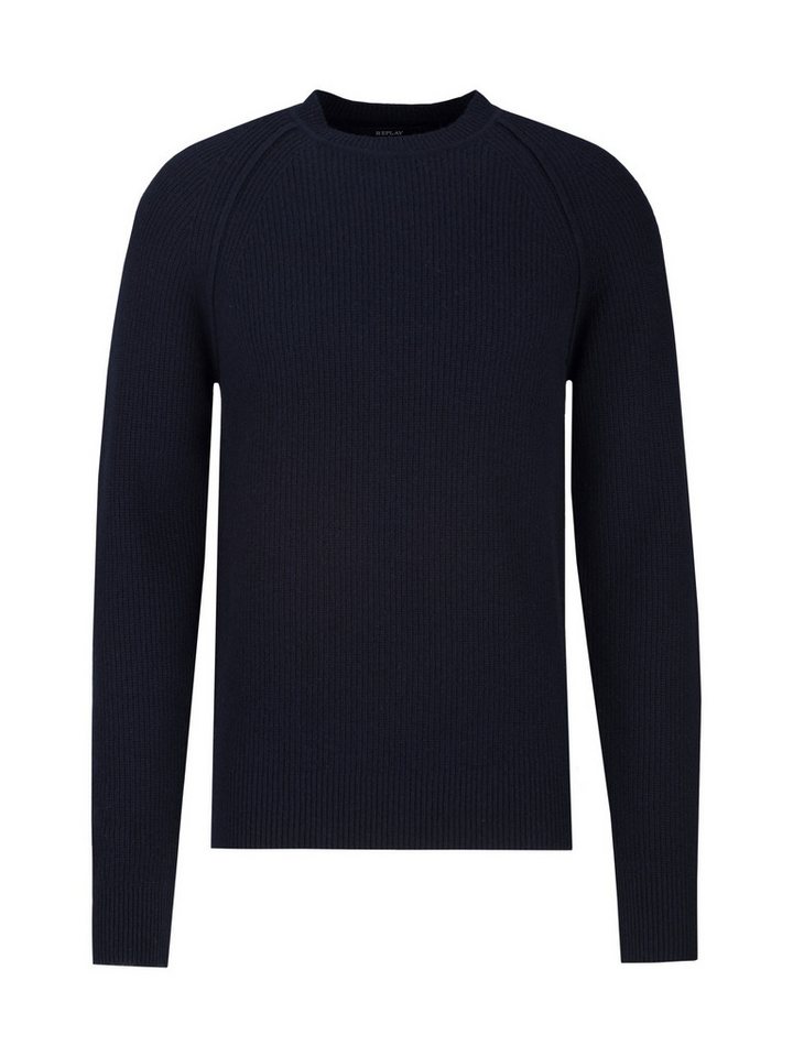 19V69 ITALIA Strickpullover Lambswool Viscose Blend-8 Gg von 19V69 ITALIA