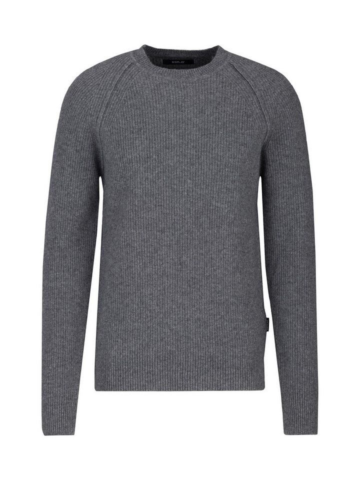 19V69 ITALIA Strickpullover Lambswool Viscose Blend-8 Gg von 19V69 ITALIA