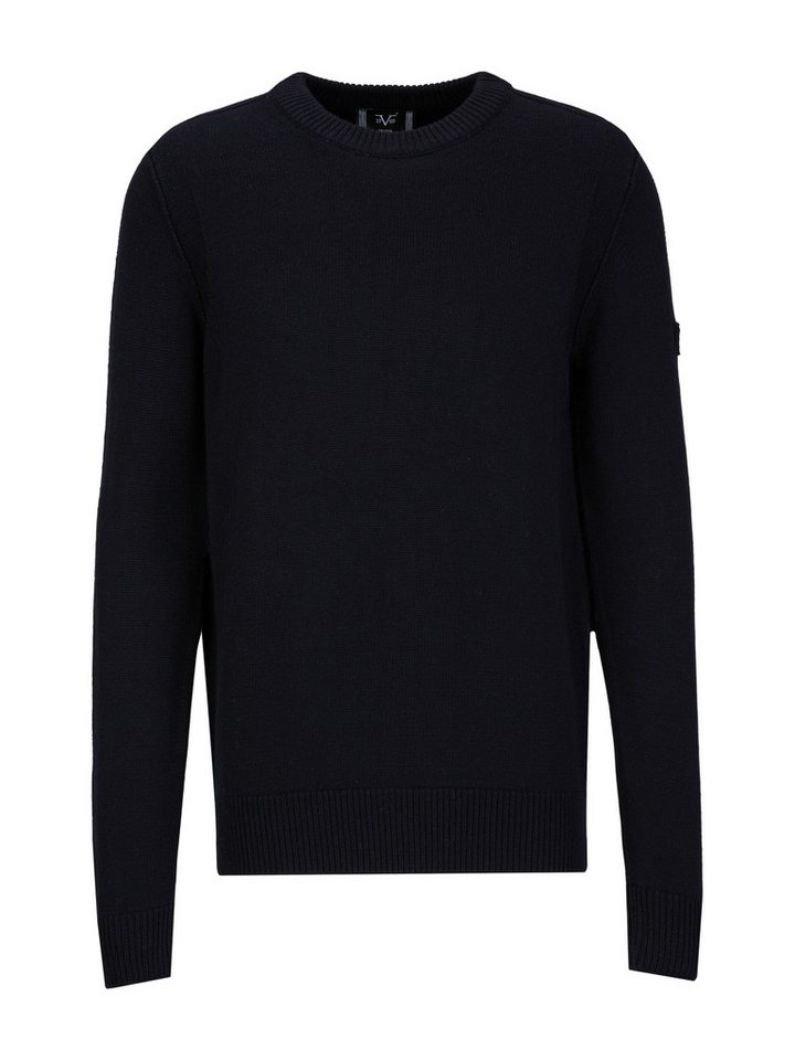 19V69 ITALIA Strickpullover Riccardo Solid von 19V69 ITALIA