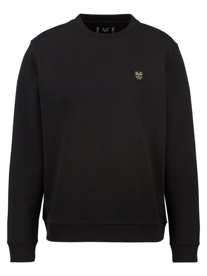 19V69 ITALIA Sweatshirt NICO LOGO PATCH von 19V69 ITALIA