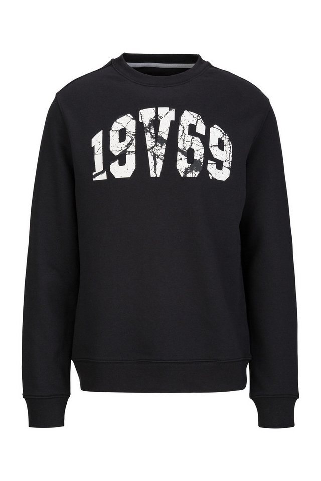 19V69 ITALIA Sweatshirt Nico 19V69 Print von 19V69 ITALIA