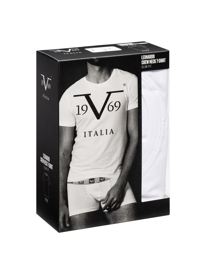 19V69 ITALIA T-Shirt Leonardo Double Pack (2-tlg) von 19V69 ITALIA