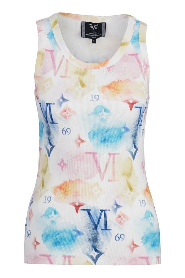 19V69 ITALIA Tanktop - TANK TOP BENICE ICON - 19V69 ITALIA by VERSACE 19V69 ITALIA Tanktop - TANK TOP BENICE ICON - 19V69 ITALIA by VERSACE von 19V69 ITALIA