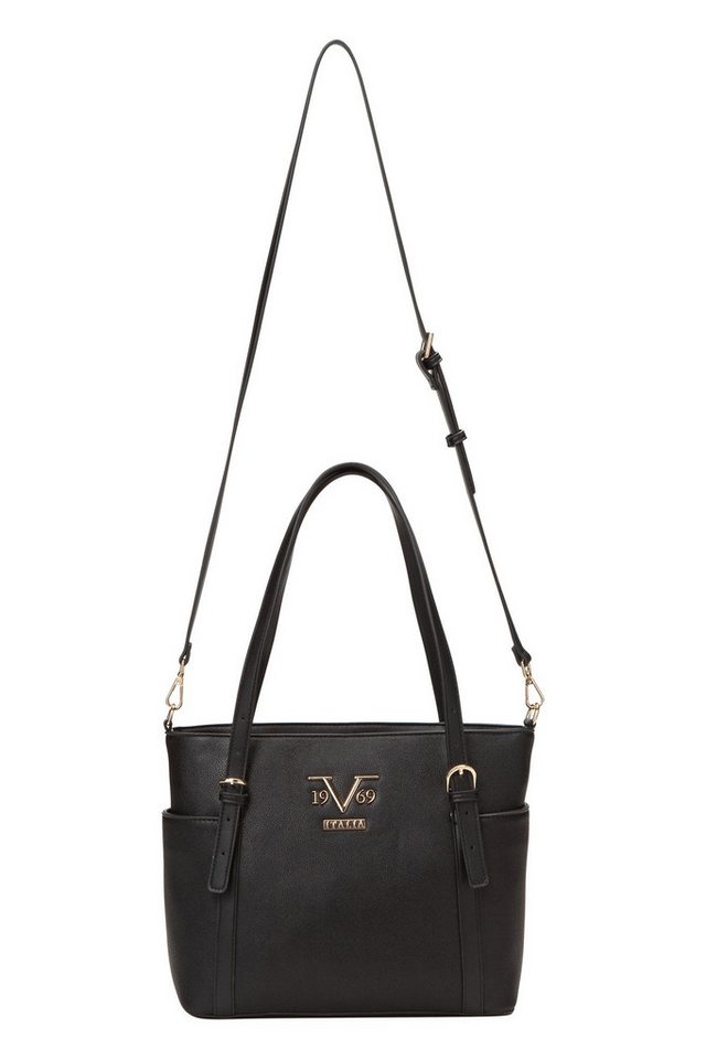 19V69 Italia by Versace Handtasche CARLETTA, Zeitlose Handtasche mit Elegantem Schnitt und Funktionalen Details von 19V69 Italia by Versace