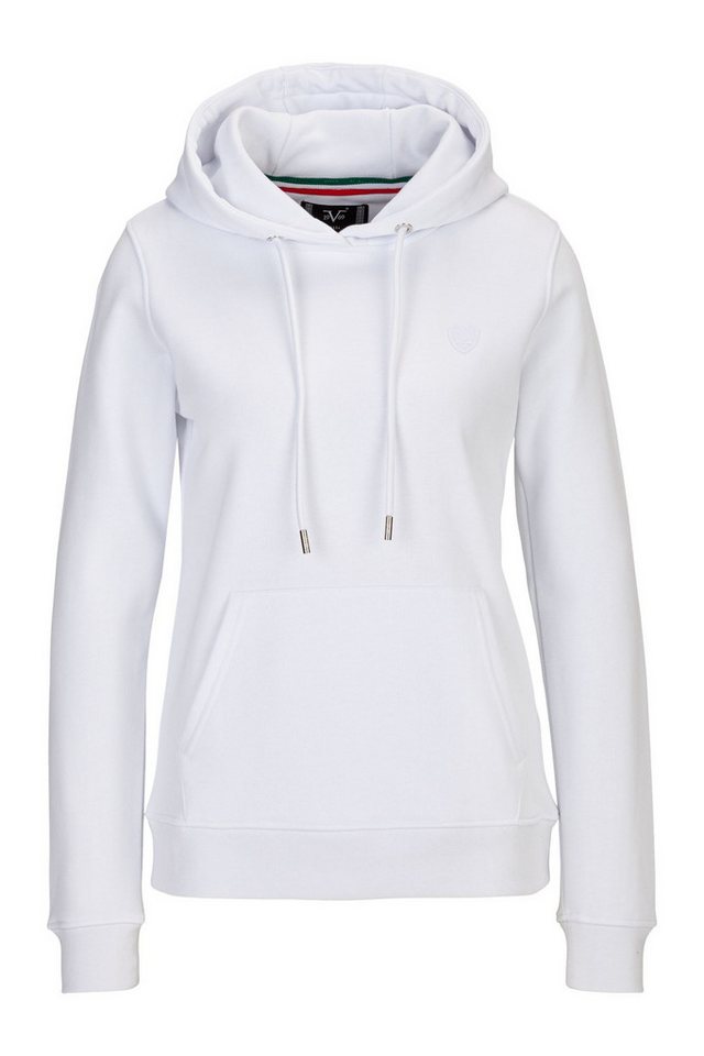 19V69 Italia by Versace Hoodie BURNER Damen Kapuzenpullover mit Logodetail und Kapuze (XS-XXL) von 19V69 Italia by Versace