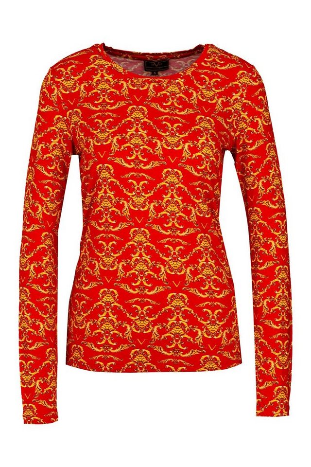 19V69 ITALIA Langarmshirt Viola-043 von 19V69 ITALIA