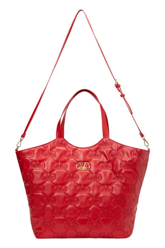 19V69 Italia by Versace Shopper BASILIA, Modern Geprägte Handtasche mit Vielseitiger Funktionalität von 19V69 Italia by Versace