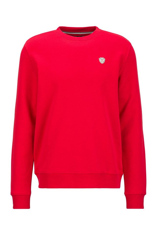 19V69 ITALIA Sweater NICO Klassischer Herren-Pullover mit dezentem Brust-Logo von 19V69 ITALIA