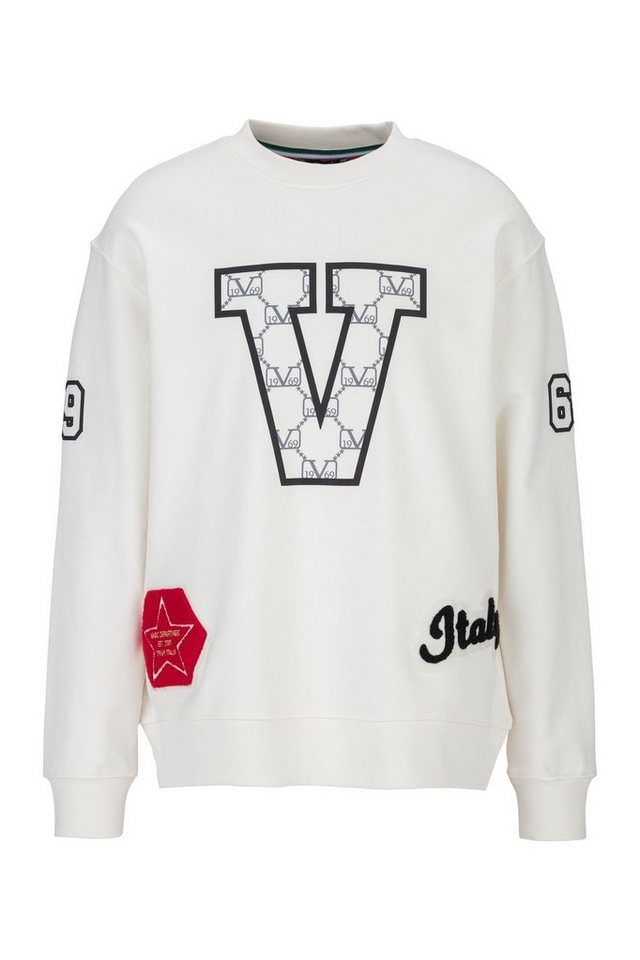 19V69 Italia by Versace Sweatshirt SALOMO Herren Rundhalspullover mit Logo-Details (S-3XL) von 19V69 Italia by Versace