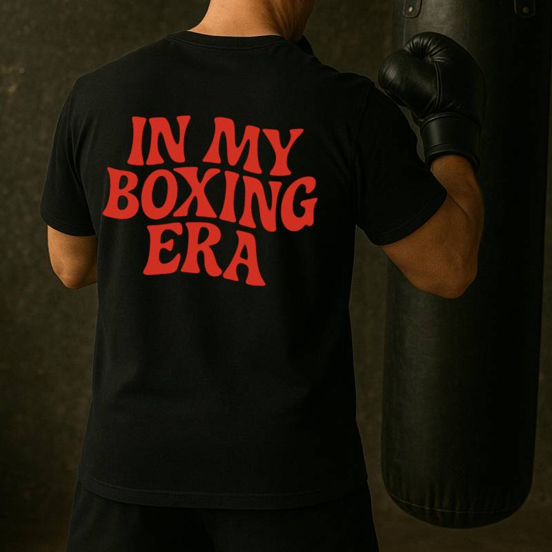 Vintage Boxen T-Shirt 90Er Jahre Kämpfer Bekleidung, Sportbekleidung von 1ONEPERCENTClothing