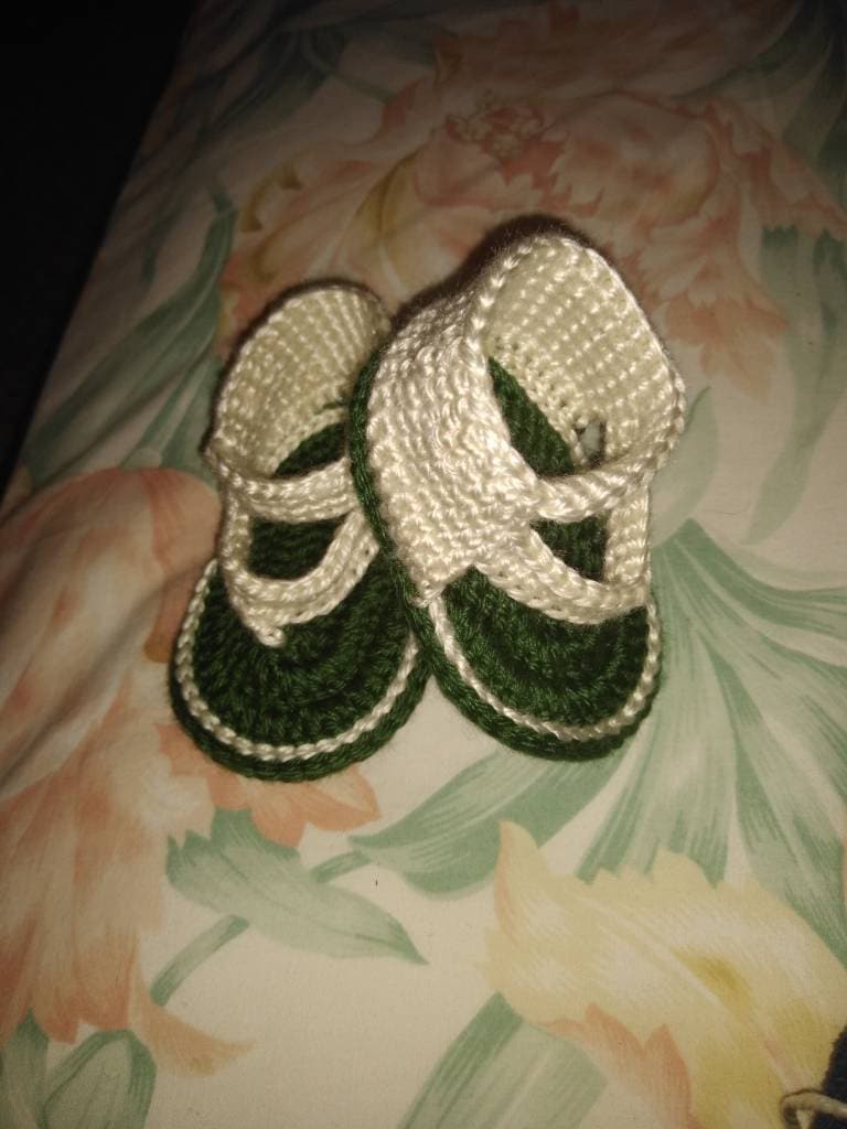 Handgemachte Gehäkelte Sommersandalen Handgemachte Gehäkelte Sommersandalen von 1VIIIX