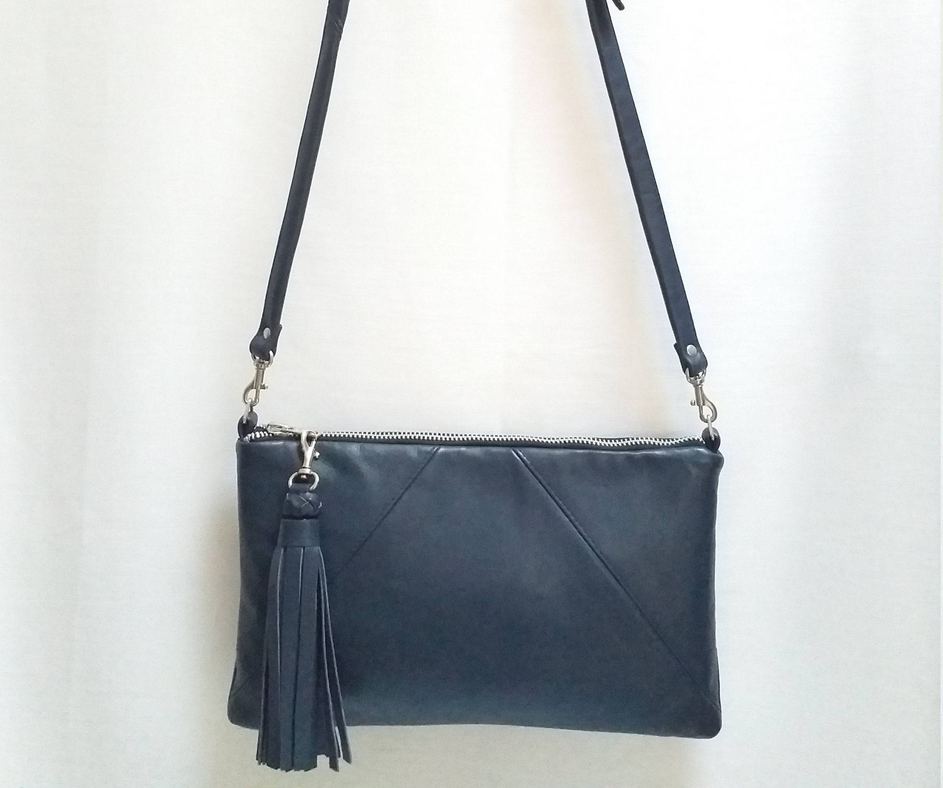 Handgefertigte Echtleder Cross Body/Schulter Clutch Bag, Modezubehör. Muttertagsgeschenk, Weihnachten, Geburtstag, Valentinstag Usw Handgefertigte Echtleder Cross Body/Schulter Clutch Bag, Modezubehör. Muttertagsgeschenk, Weihnachten, Geburtstag, Valentinstag Usw von 1amica