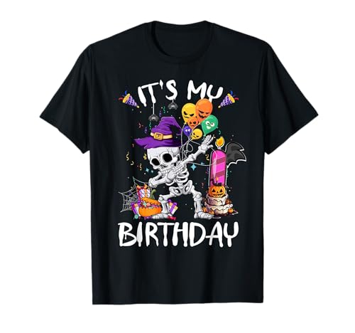 It's My 1st Birthday Skeleton Lover 1 Year Old Boys Girls T-Shirt It's My 1st Birthday Skeleton Lover 1 Year Old Boys Girls T-Shirt von 1st Birthday Skeleton Kid Bday Party Halloween