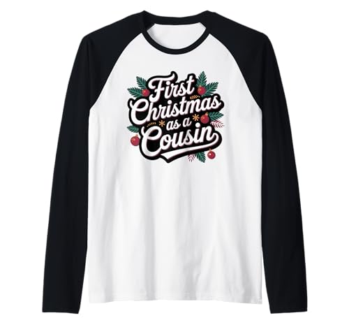 Erstes Weihnachten als Cousin Familienurlaub Neue Baby-Cousins Raglan Erstes Weihnachten als Cousin Familienurlaub Neue Baby-Cousins Raglan von 1st Christmas as a Cousin Matching Family Group