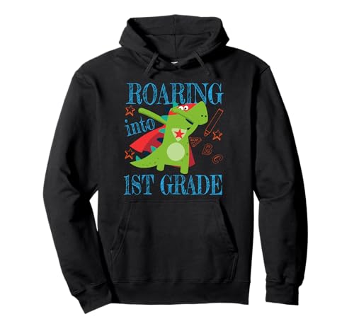 Erste Klasse Zurück zur Schule Erster Tag Boy Girl Pullover Hoodie Erste Klasse Zurück zur Schule Erster Tag Boy Girl Pullover Hoodie von 1st Grade Back To School & Co.