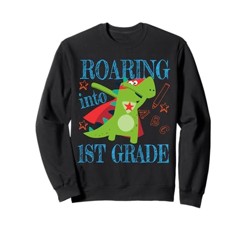 Erste Klasse Zurück zur Schule Erster Tag Boy Girl Sweatshirt Erste Klasse Zurück zur Schule Erster Tag Boy Girl Sweatshirt von 1st Grade Back To School & Co.