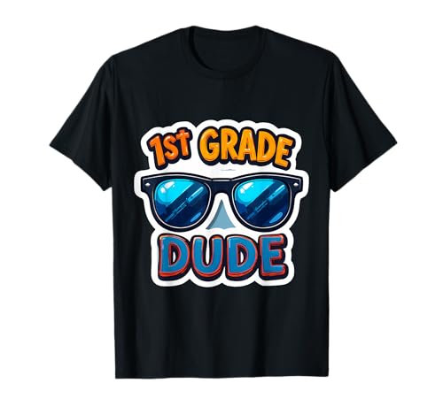 1st Grade Dude First Grader Sonnenbrille Back to School Boys T-Shirt 1st Grade Dude First Grader Sonnenbrille Back to School Boys T-Shirt von 1st Grade Dude First Grader Products