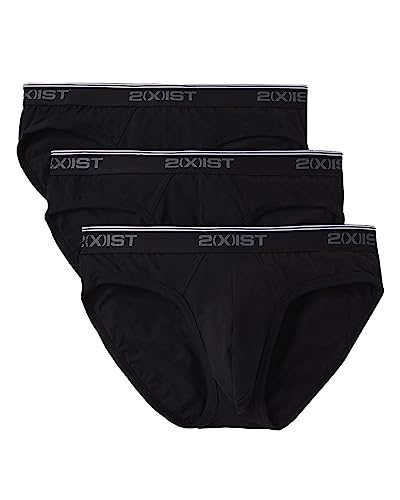 2(X)IST)ist)IST Baumwoll-Stretch-Unterhose, 3 Stück - Schwarz - X-Large von 2(x)ist