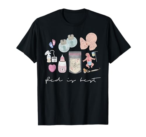 Fed ist Beste Laktationsberaterin Mutter Baby Krankenschwester Breastfee T-Shirt Fed ist Beste Laktationsberaterin Mutter Baby Krankenschwester Breastfee T-Shirt von 2 Fed is Best Lactation Consultant Mother Baby Nur