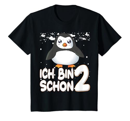 Pinguin 2 Jahre Jungen Mädchen Pinguin 2 Geburtstag T-Shirt Pinguin 2 Jahre Jungen Mädchen Pinguin 2 Geburtstag T-Shirt von 2 Jahre Pinguin 2 Geburtstagsshirts für Kinder