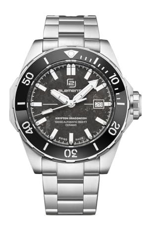 Two Elements Krypton Dragonfish Swiss Automatic Professionelle Taucher Uhr von 2 elements