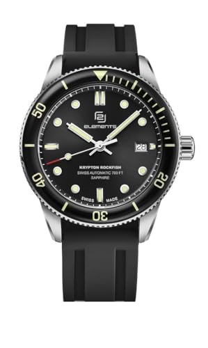 Two Elements Krypton Rockfish 1 Swiss Automatic Taucher Uhr von 2 elements